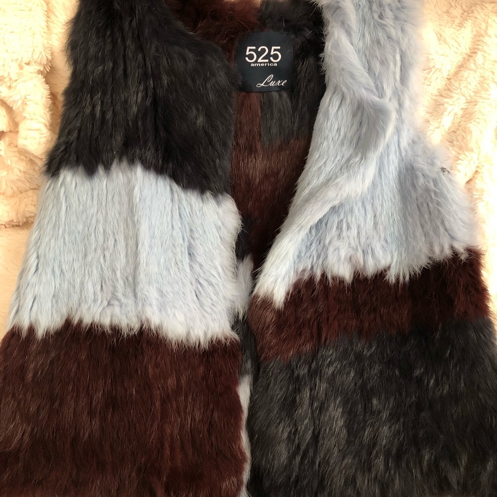 100% Rabbit fur vest. - Picture 3 of 6
